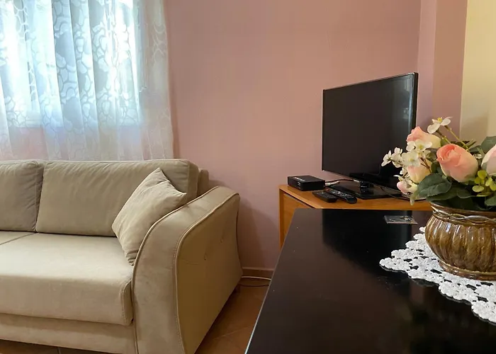 Comfy One-bedroom Flat In Golem, 1br, 2 Sofas 格勒姆